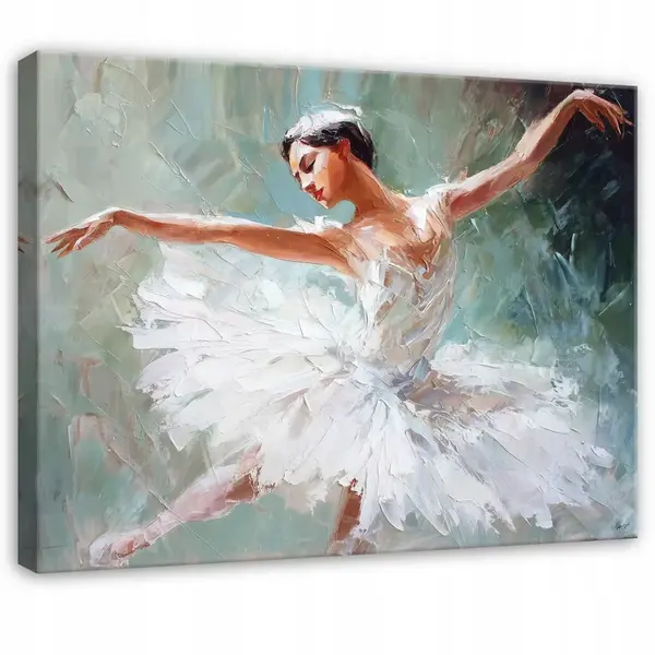 Wallarena NÁSTĚNNÝ obraz Baletka Abstraktní 60x40