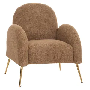 MCW LOUNGE KŘESLO Hnědé
