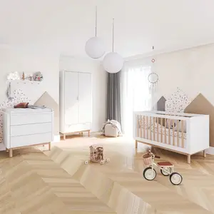 Petits-meubles POKOJ PRO MIMINKO 3DÍLNÝ Miloo Bílá
