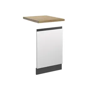 Vicco PŘEDNÍ PANEL R-Line Bílá 45 cm , PD Dub