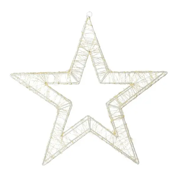 Home Styling Collection LED DEKORACE Drátěná hvězda 50 cm