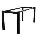Metalo Pro KOVOVÉ NOHY KE STOLU Etamin černá 150/70/72 cm