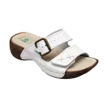 SANTÉ Dámské pantofle N/109/1/01 BÍLÁ v.41