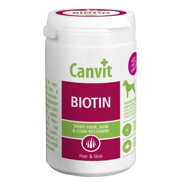 CANVIT Biotín ochutené pre psov 230 g