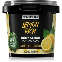 Beauty Jar Lemon Rich tělový peeling na celulitidu 200 g