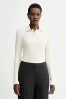 Bavlněné tričko s dlouhým rukávem Marc O'Polo