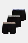 Boxerky Tommy Hilfiger 3-pack pánské, tmavomodrá barva, UM0UM03457