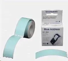 Seiko adresní štítky - modré, 28x89mm 130ks/role