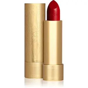 Gucci Gucci Beauty Rouge à Lèvres Satin Lipstick saténový rúž odtieň 502 Eadie Scarlet 3.5 g