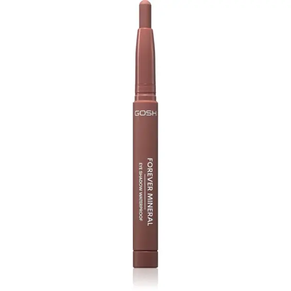 GOSH COPENHAGEN Forever Mineral Matte dlhotrvajúce očné tiene v ceruzke odtieň 016 Matt Chocolate 1.4 g