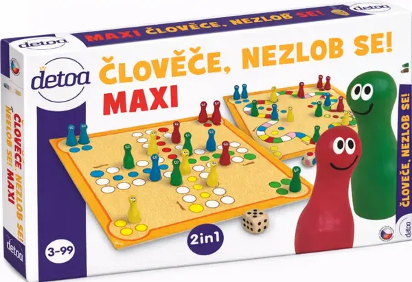 Člověče, nezlob se! MAXI 2 in 1
