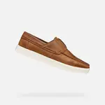 Brown men's moccasins Geox Avola - Men's