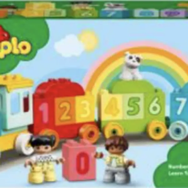 Vláček s čísly – Učíme se počítat - Lego Duplo (10954)