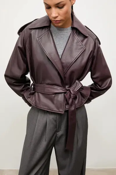 Kožená bunda Answear.LAB