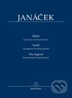 Mládí - Úprava pro smyčcové kvarteto (studijní partitura) TP521 - kniha z kategorie Noty