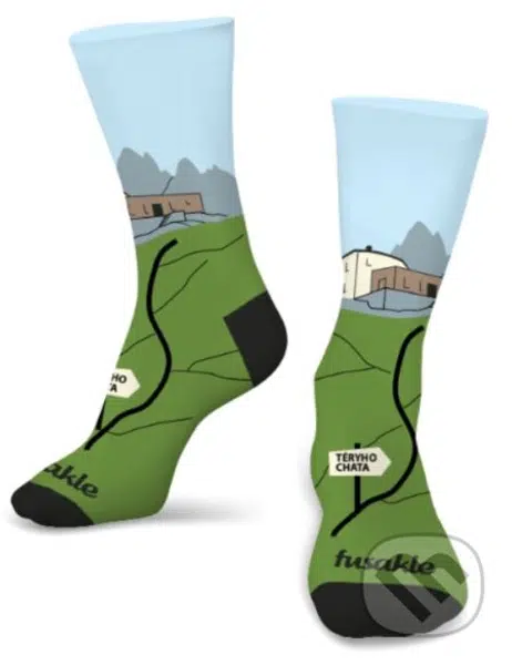 Ponožky Téryho chata S (Unisex veľkosť S (veľkosť 35-38))