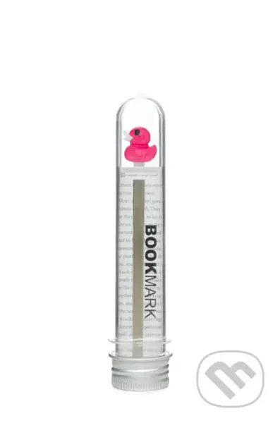 Záložka do knihy 3D - Ružová kačička