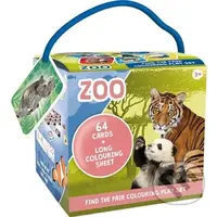 Pexeso na cesty s omalovánkami: ZOO - hra z kategorie Karty, pexeso