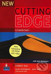 New Cutting Edge - Elementary: Student's Book + interactive CD-ROM with video (+ Mini-dictionary) - Peter Moor, Sarah Cunningham
