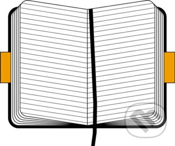 Moleskine - malý linajkový zápisník (čierny)