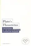 Plato s Theaeteus - Aleš Havlíček - kniha z kategorie Filozofie
