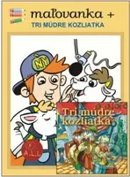 Tri múdre kozliatka (maľovanka + CD) - audiokniha z kategorie Pohádky
