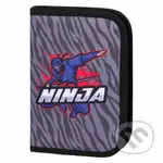 Školní penál klasik Baagl Ninja (dvě chlopně)