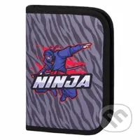 Školní penál klasik Baagl Ninja (dvě chlopně)
