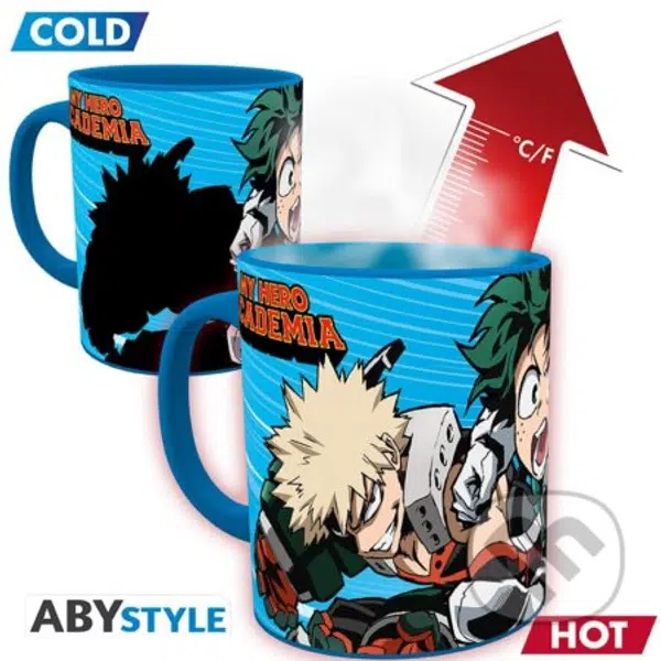 My Hero Academia Keramický hrnček meniaci sa 320 ml - Heroes