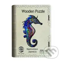 Dřěvěné puzzle/Mořský koník A3 svítící - puzzle z kategorie Zvířata