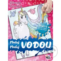 Maluj vodou Jednorožci - kniha z kategorie Omalovánky