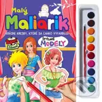 Malý Maliarik - Štýlové modely (Krásne kresby, ktoré sa ľahko vyfarbujú) - kniha z kategorie Kreslení