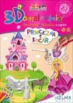 3D omalovánky Princezna a kočár (Omalovánky a Skládačky z papíru) - kniha z kategorie Omalovánky