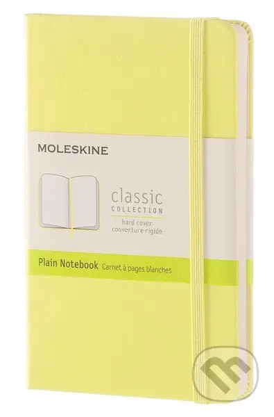 Moleskine - žltý zápisník (malý, čistý)
