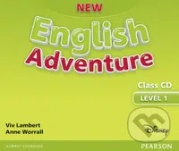 New English Adventure 1 - Class CD - Anne Worral, Viv Lambert - audiokniha z kategorie Jazykové učebnice a slovníky