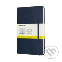 Moleskine - modrý zápisník (malý, štvorčekovaný)