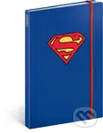 Notes Superman – Symbol (linkovaný s gumičkou na uzavření)