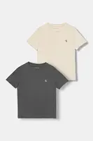 Dětské bavlněné tričko Calvin Klein Jeans 2-pack