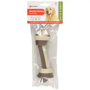 Flamingo Duetto žvýkací kostičky L - 1 ks