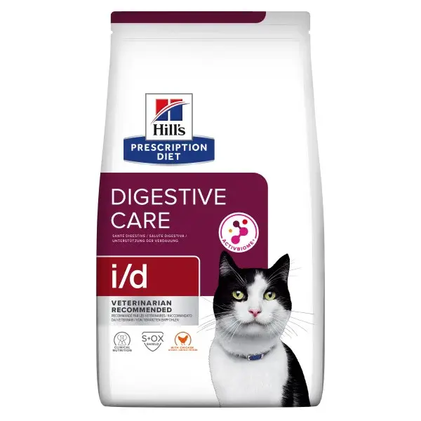 Hill's Prescription Diet i/d Digestive Care suché krmivo pro kočky 0,4 kg