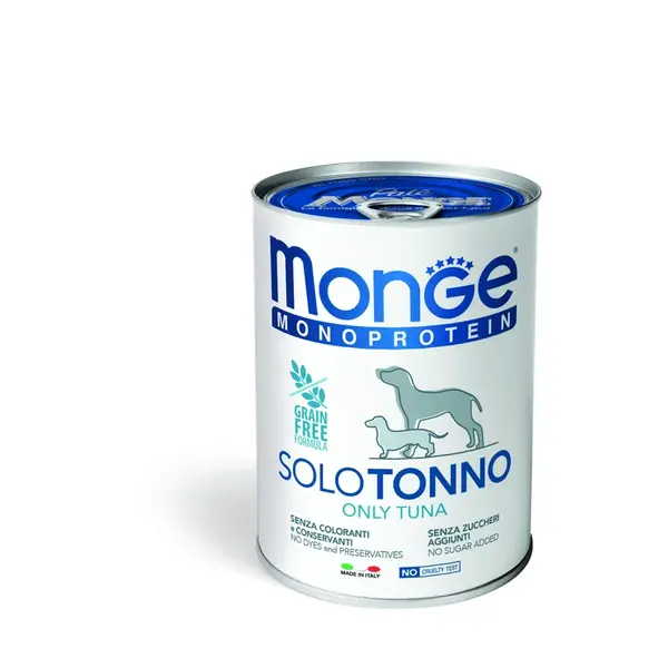 Monge Dog Monoprotein paté - tuňák 400 g
