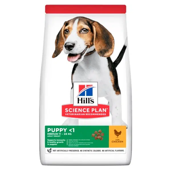 Hill's Science Plan Puppy Medium krmivo pro psy 2,5 kg