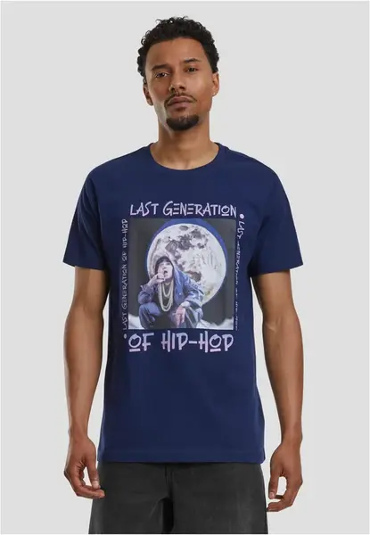 Hip Hop Tee of the latest generation in a navy design