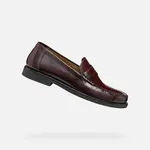 Dark brown men's loafers Geox Recanati - Men's