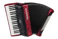 Hohner Bravo III 96 red (SilentKey)