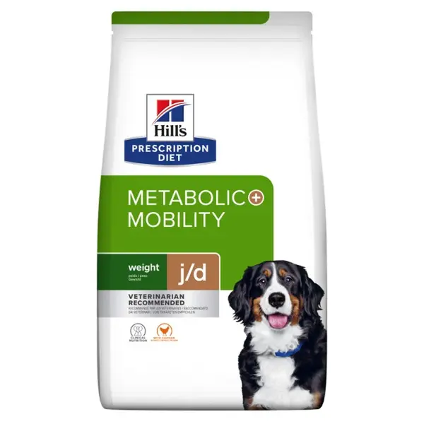 Hill's Prescription Diet Metabolic + Mobility Weight + Joint Care suché krmivo pro psy 4 kg