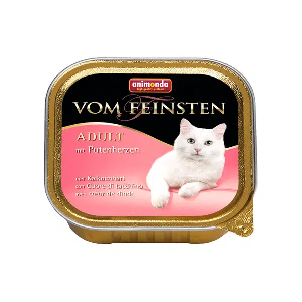 Animonda Cat Vom Feinsten Adult, krůtí srdce 100 g (83438)
