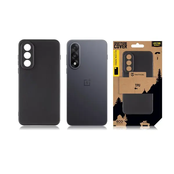 Zadní kryt Tactical TPU Plyo pro Oneplus Nord 5 5G, transparentní