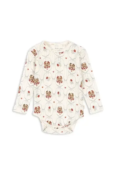 Bavlněné kojenecké body Konges Sløjd MINNIE BODY GOTS