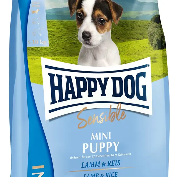 Happy Dog Supreme Sensible Mini Puppy Lamb & Rice 4 kg